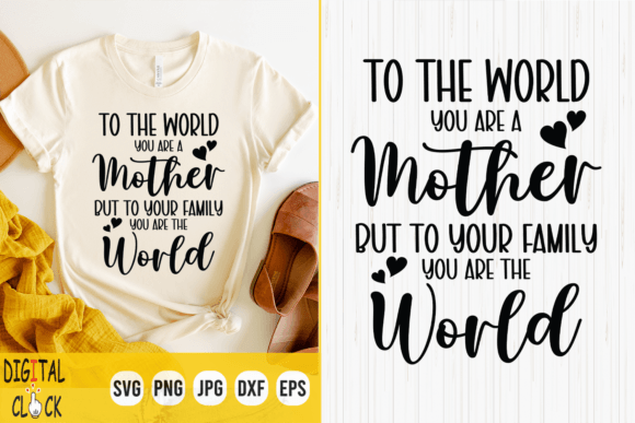 Mother's Day SVG: Premium Graphics for T-Shirt Designs