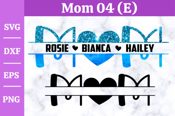 Mothers Day Svg Mom 03E: Premium Graphics & Illustrations