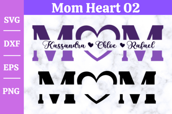 Mothers Day Svg Mom Monogram: Graphics & Illustrations