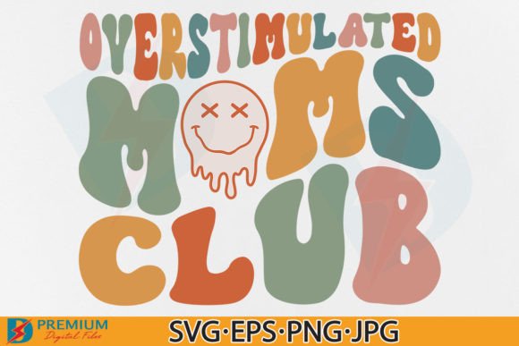 Retro Mom Graphics: T-Shirt Designs for Crafters