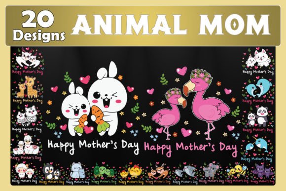 Review: Animal Mom Bundle SVG 20 Designs for Embroidery