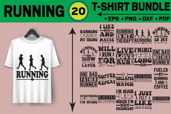 Running Graphics & T-Shirt Designs Bundle Review