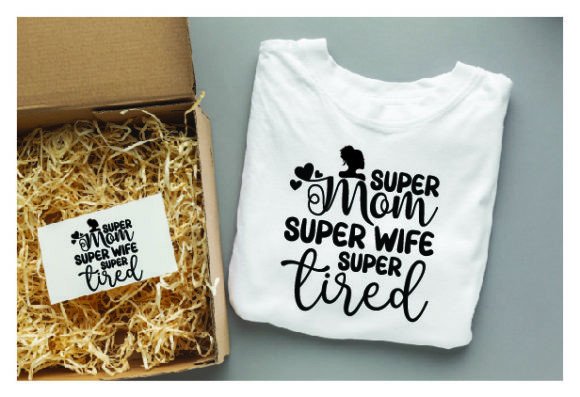 Super Mom Graphics for T-Shirt Designs