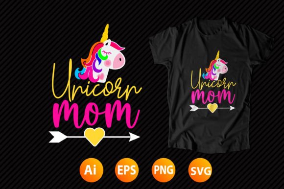 Unicorn T-Shirt Design 35: Graphics for Trendy T-Shirt Designs